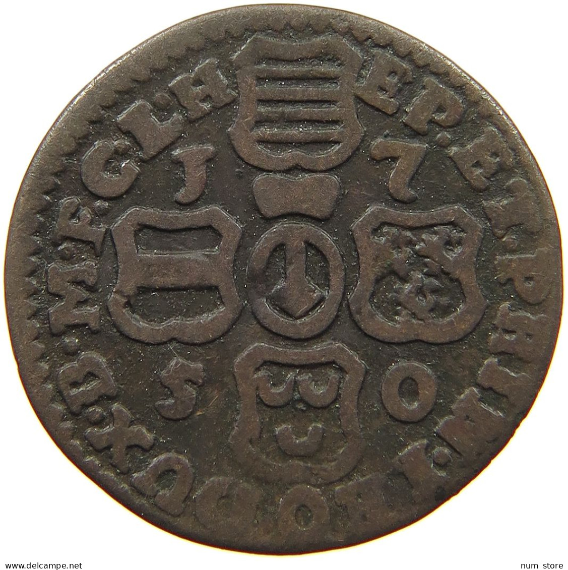 BELGIUM LIEGE LIARD 1750  #t137 0267 - 975-1795 Principauté De Liège 