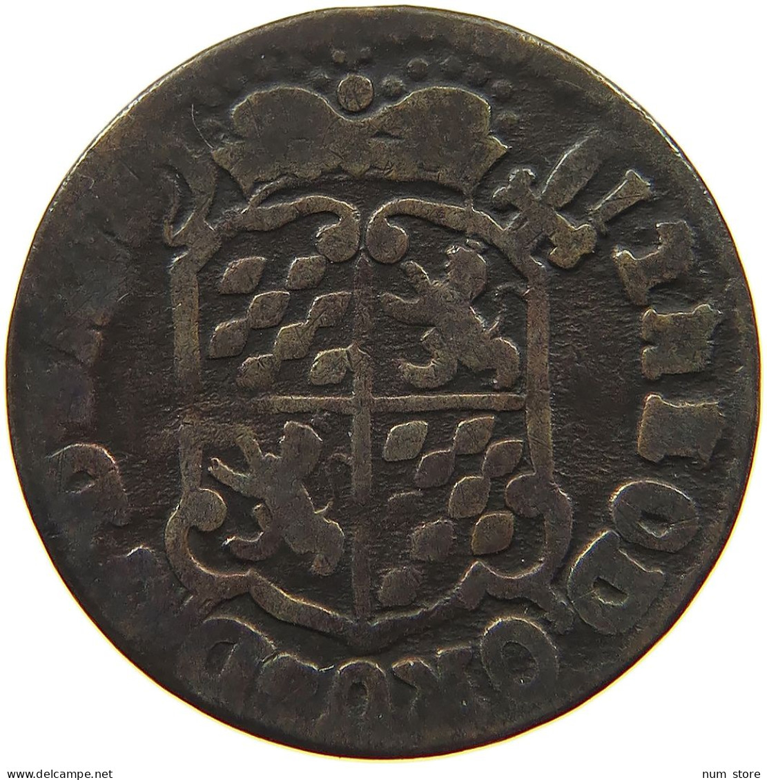 BELGIUM LIEGE LIARD 1745  #s076 0409 - 975-1795 Principauté De Liège 