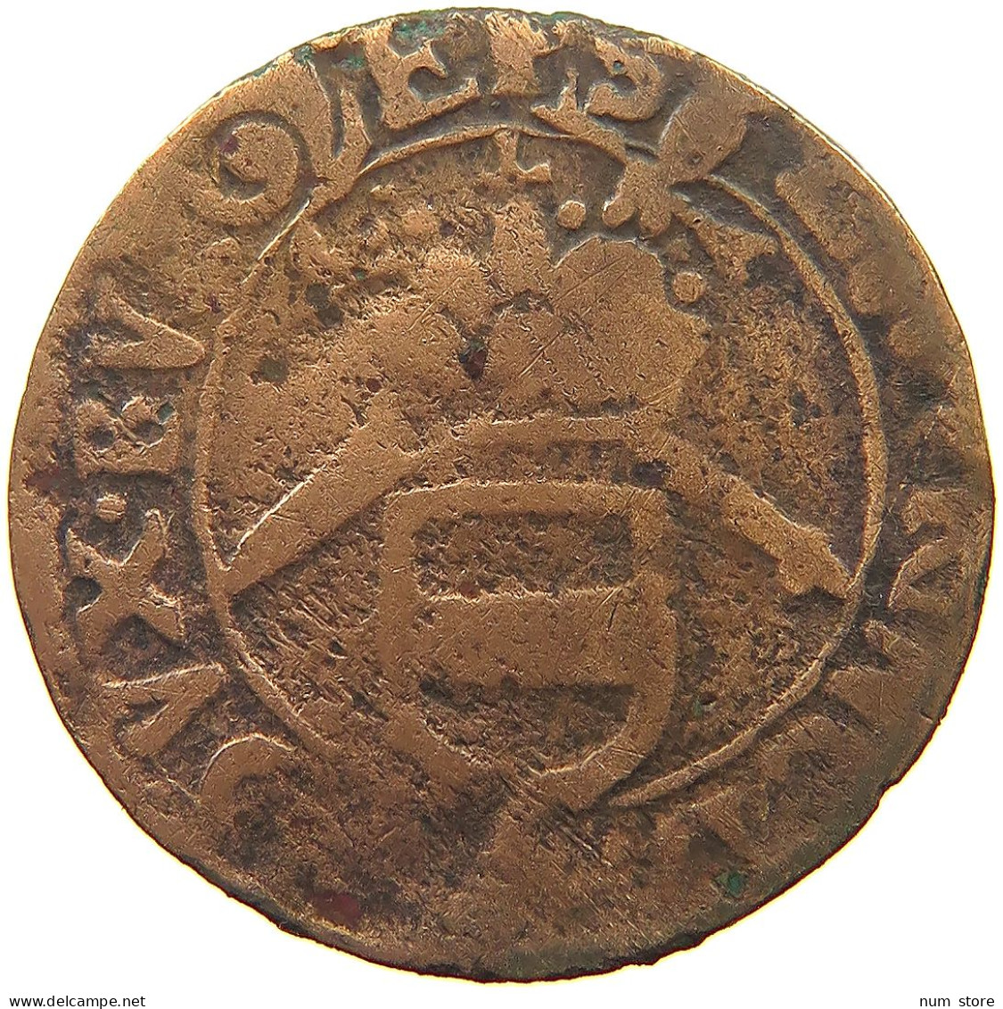 BELGIUM LIEGE LIARD 1650-1688 MAXIMILIAN HENRI 1650-1688 #s053 0379 - 975-1795 Hochstift Lüttich