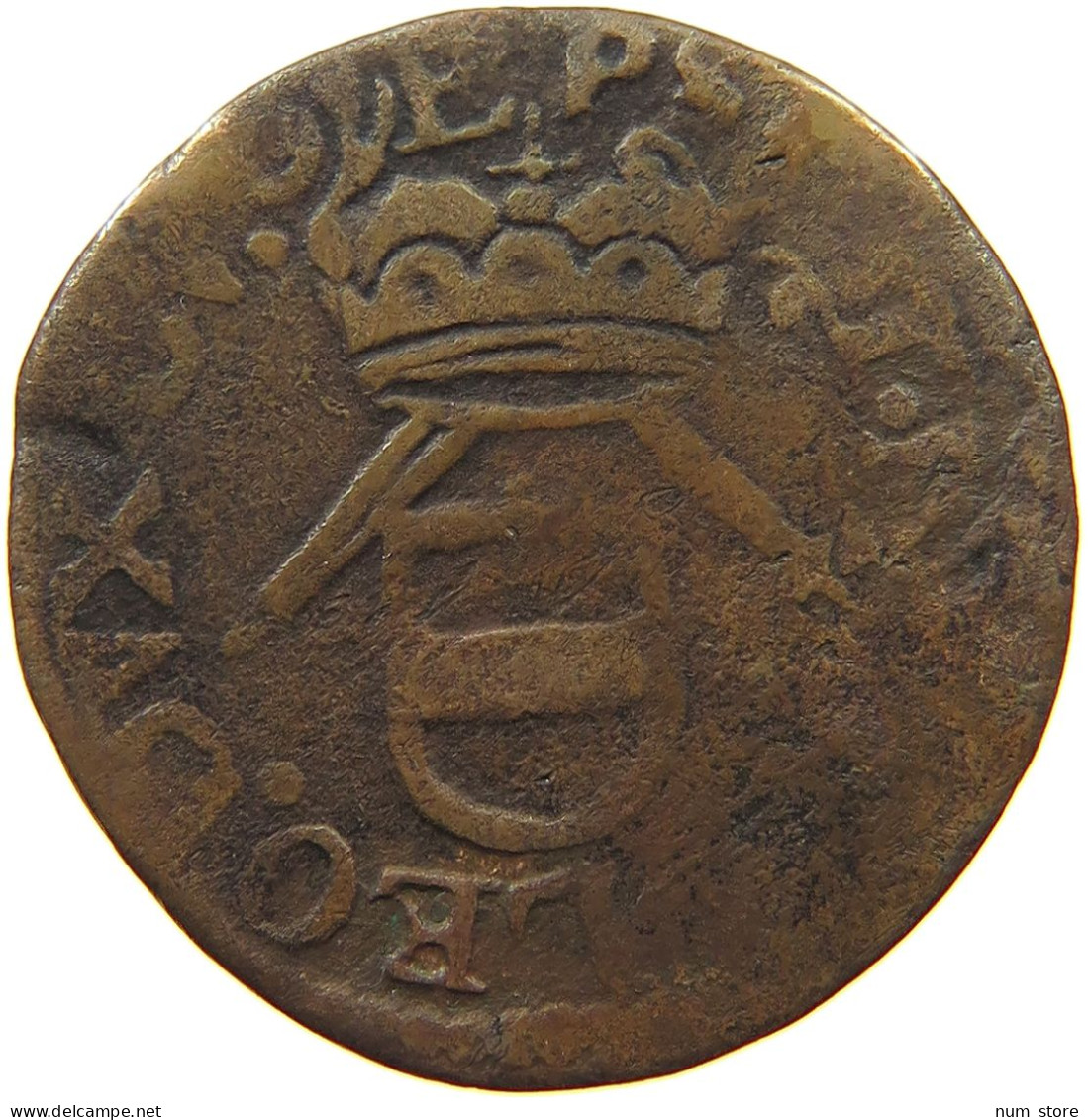 BELGIUM LIEGE LIARD  MAXIMILIAN HEINRICH #t156 0621 - 975-1795 Principato Vescovile Di Liegi