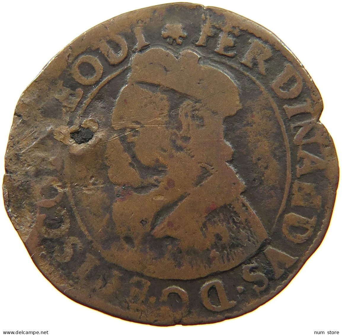BELGIUM LIEGE LIARD  FERDINAND VON BAYERN 1612-1650 #t129 0195 - 975-1795 Principado De Lieja