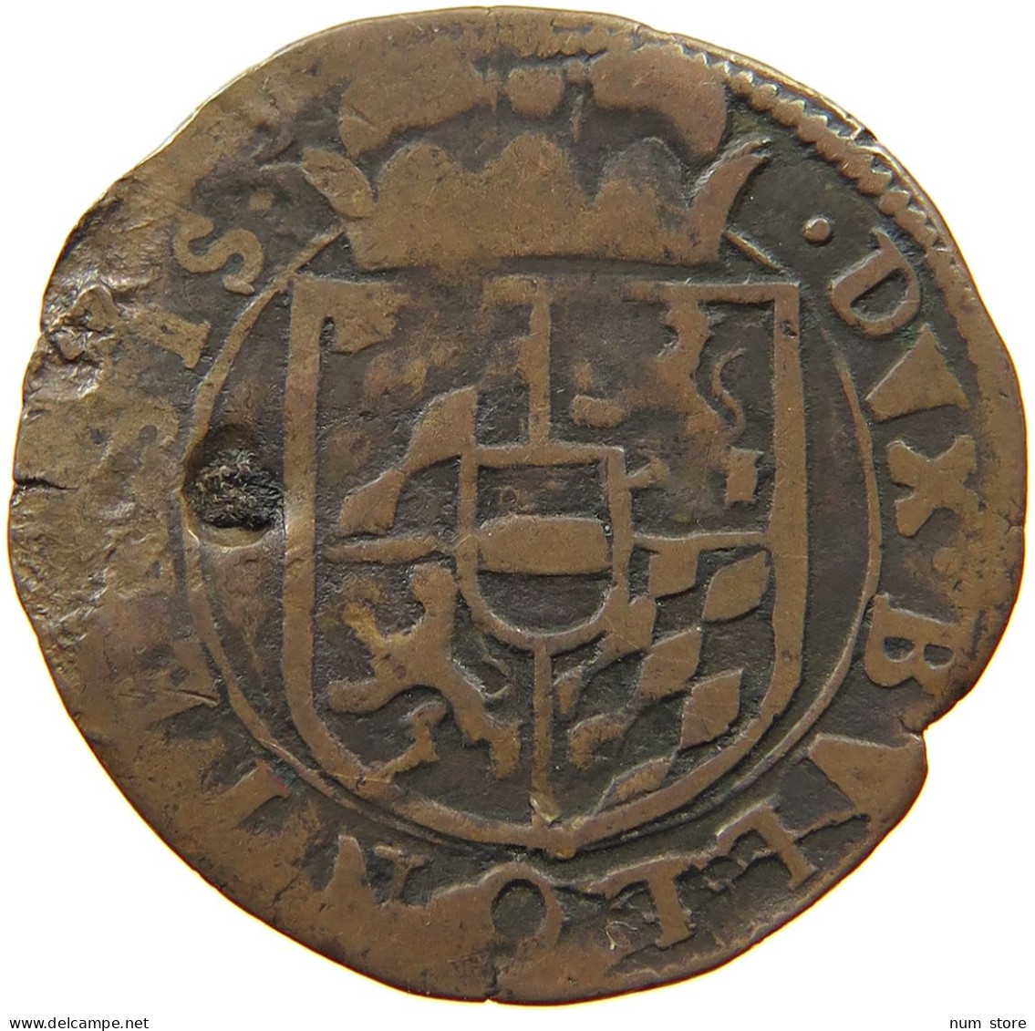 BELGIUM LIEGE LIARD  FERDINAND VON BAYERN 1612-1650 #t129 0195 - 975-1795 Principauté De Liège 