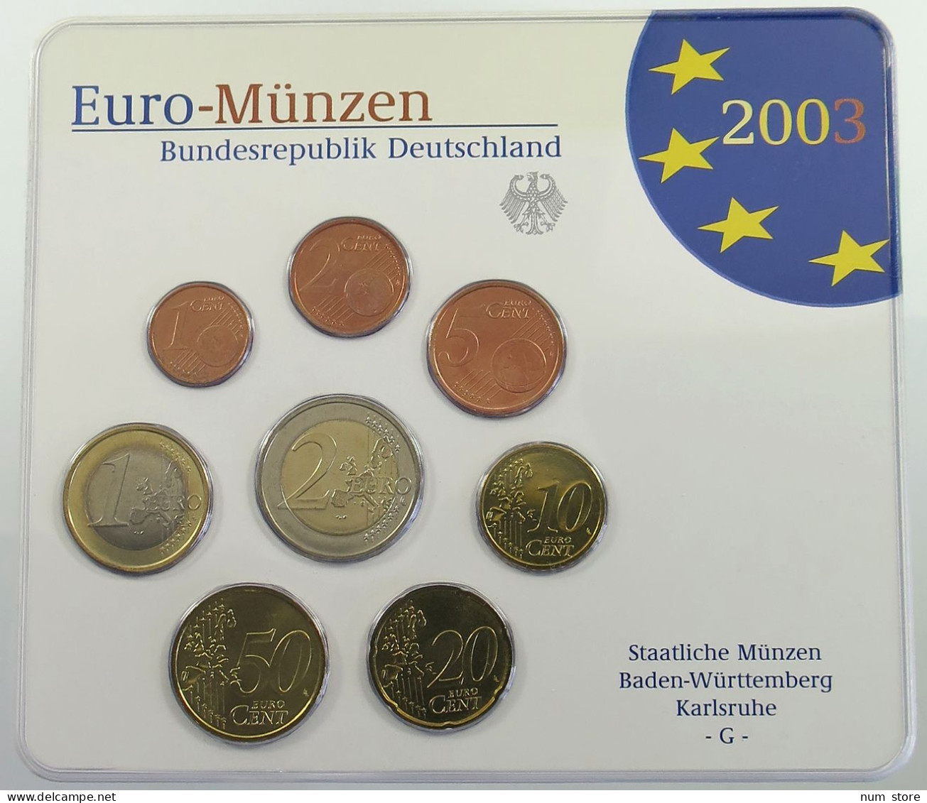 BRD KMS SET 2003 G  #ns04 0045 - Mint Sets & Proof Sets