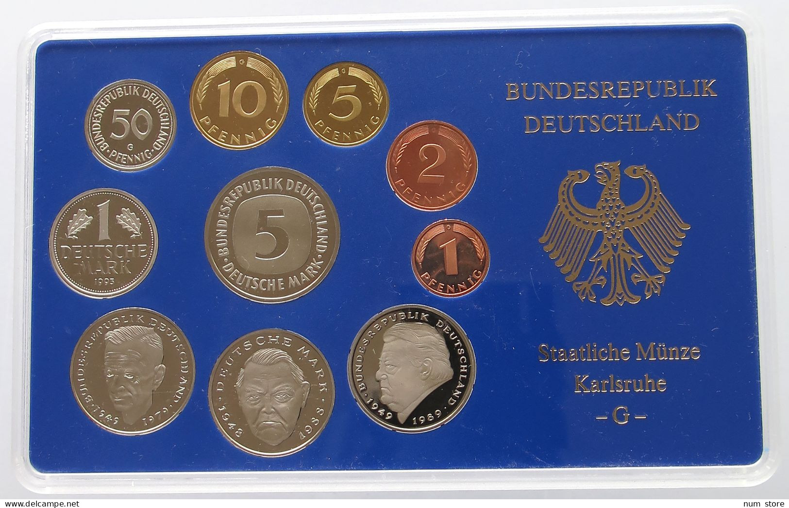 BRD KMS SET 1993 G  #bs17 0057 - Mint Sets & Proof Sets