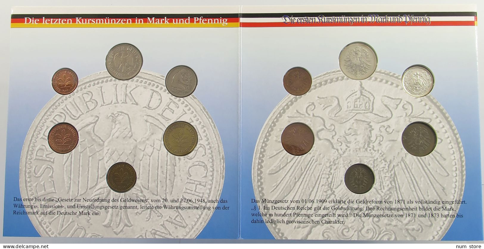 BRD KMS SET  130 JAHRE DEUTSCHE MARK #bs15 0013 - Mint Sets & Proof Sets