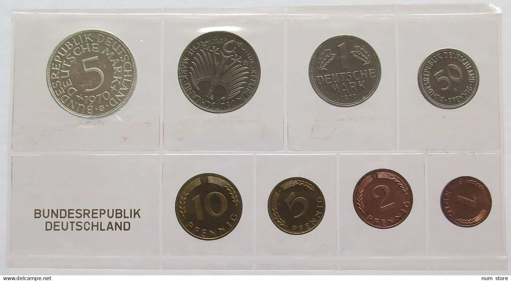 BRD KMS 1970 G  #bs18 0107 - Mint Sets & Proof Sets