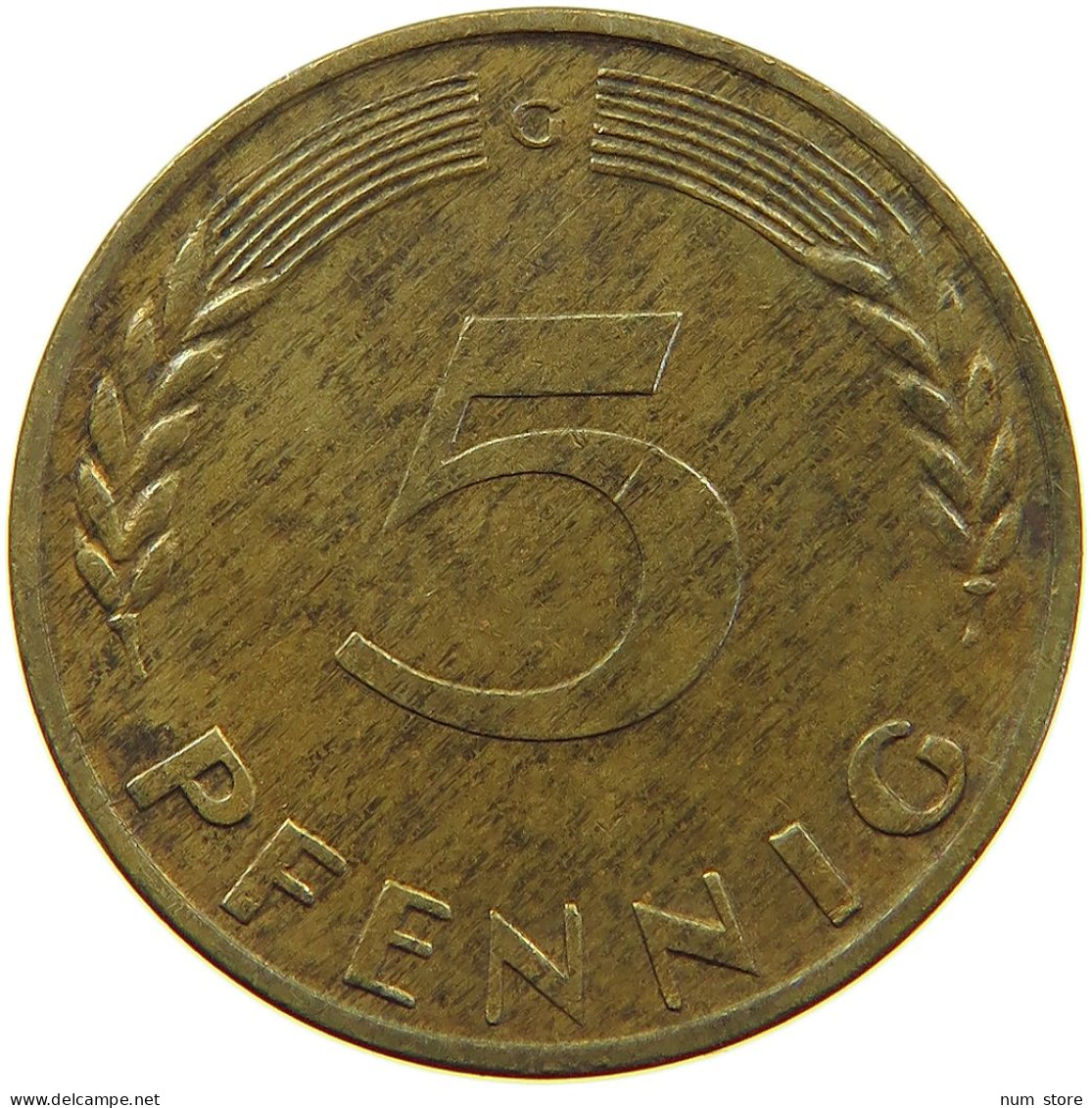 BRD 5 PFENNIG 1967 G  #a075 0529 - 5 Pfennig