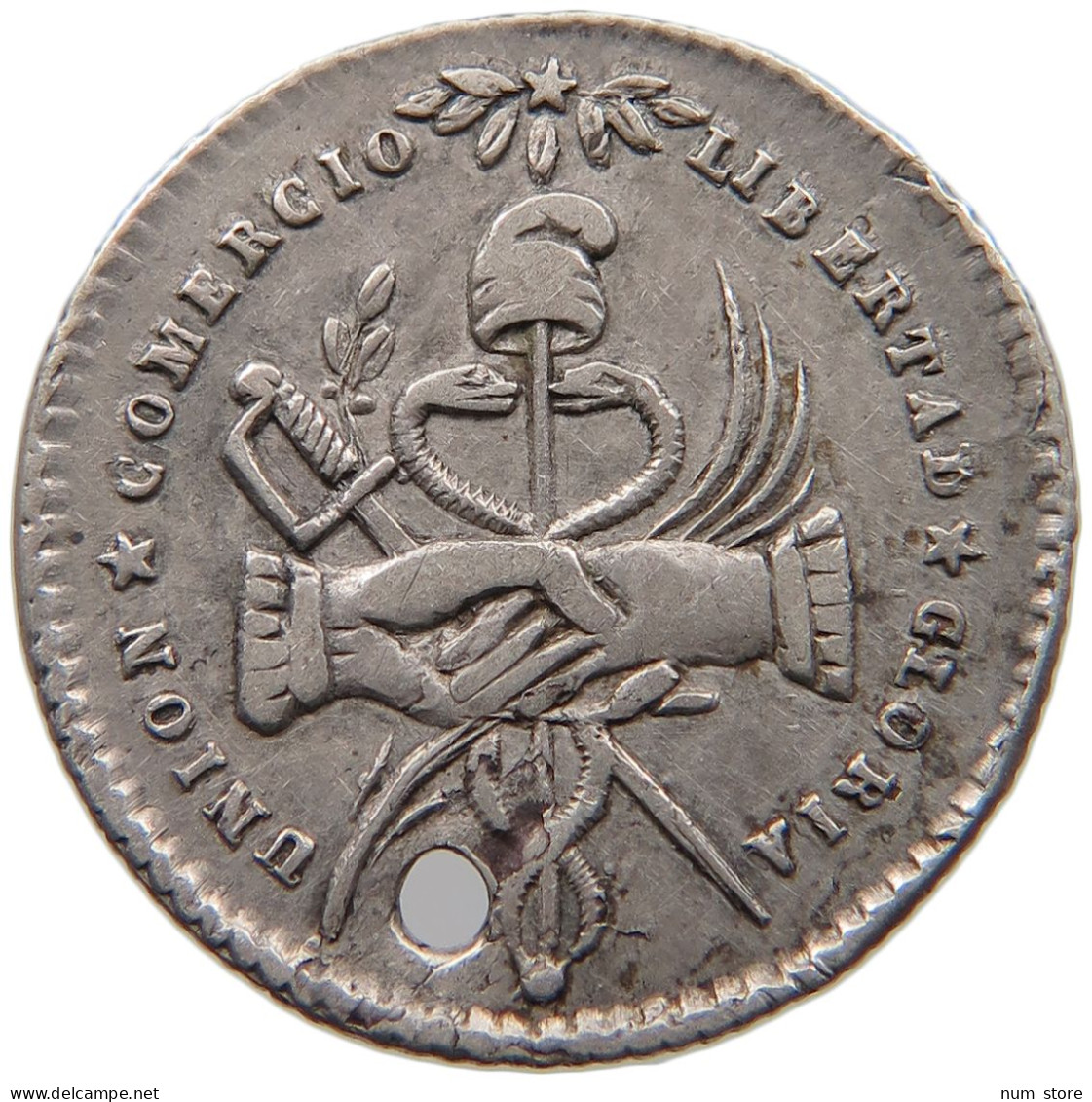 BOLIVIA SOL 1849 GENERAL BELZU #t160 0381 - Bolivia