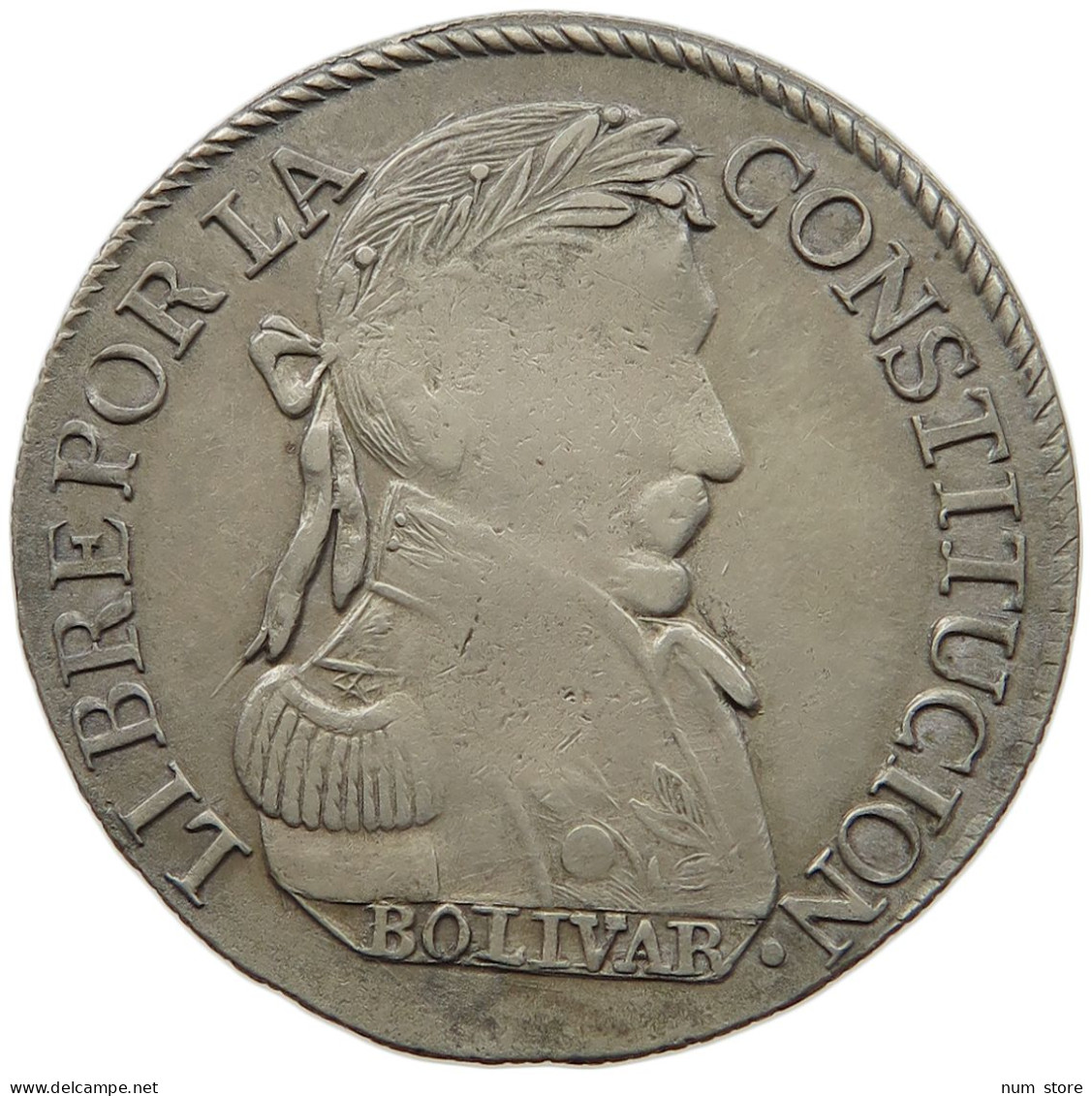 BOLIVIA 4 SOLES 1830 JL  #t135 0277 - Bolivia