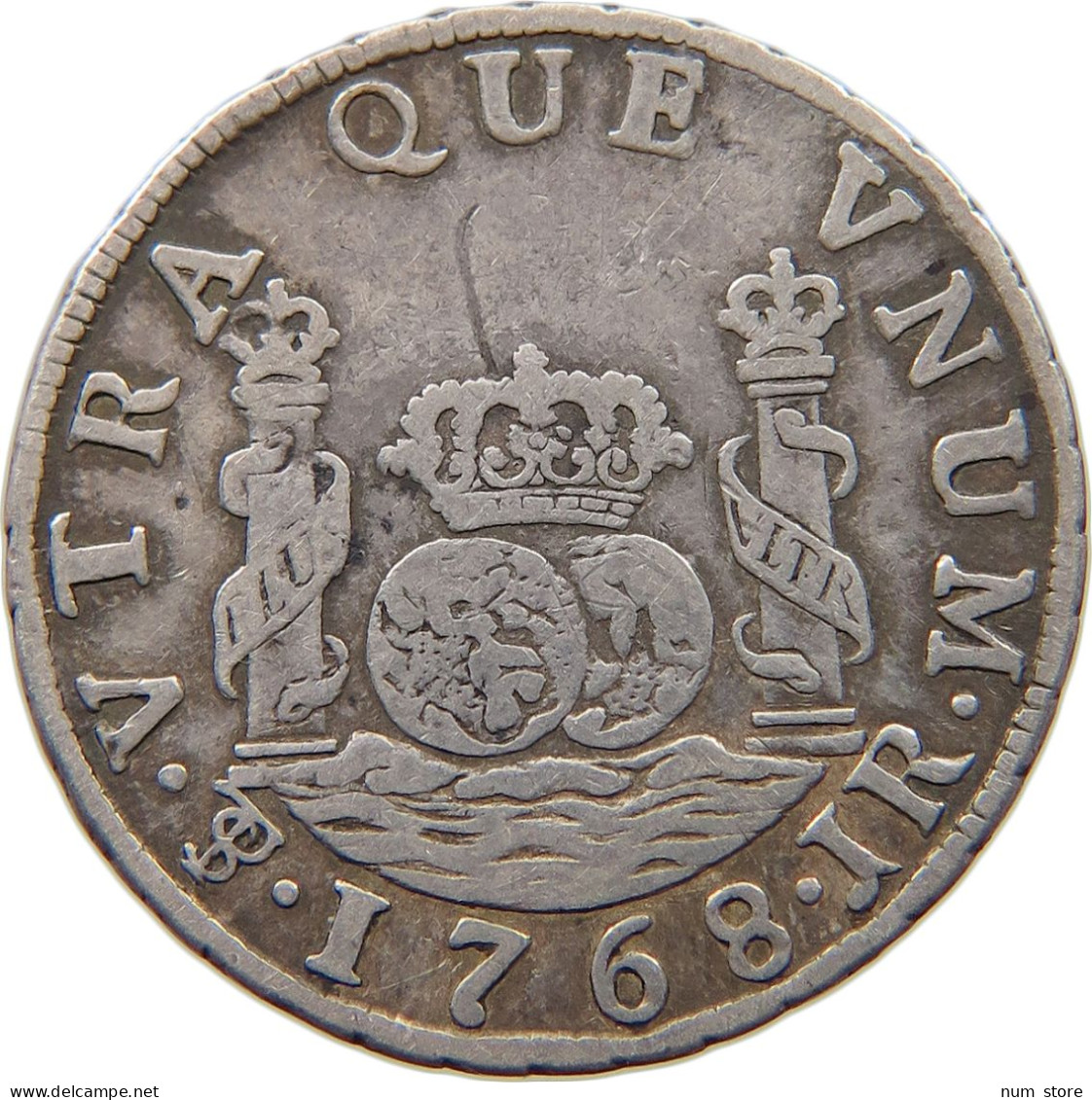 BOLIVIA 2 REALES 1768 POTOSI #t120 0299 - Bolivia