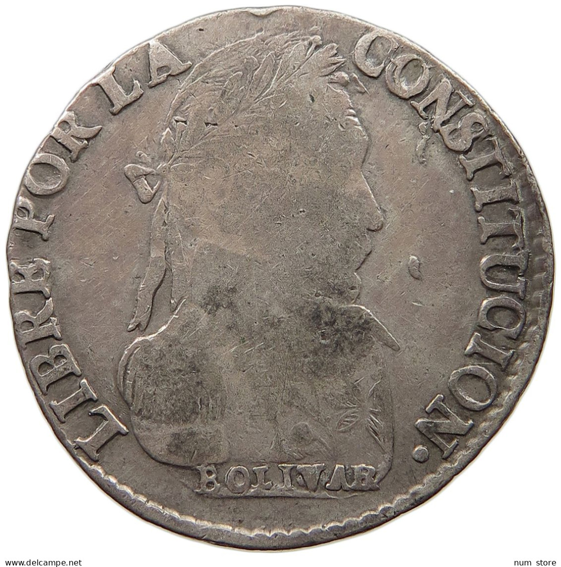 BOLIVIA 4 SOLES 1830  #t107 0261 - Bolivia