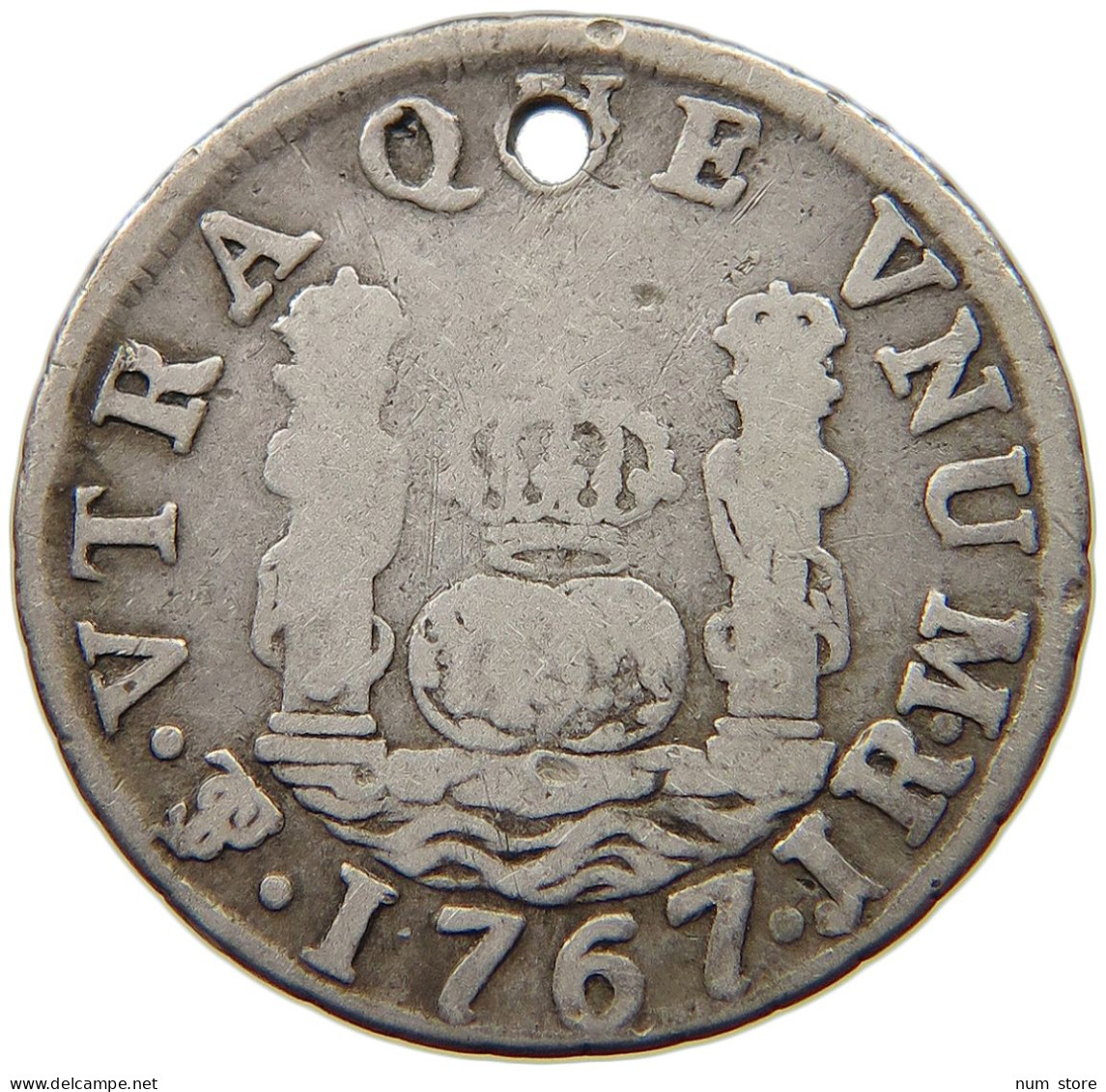 BOLIVIA REAL 1767 Carlos III. 1759-1788. #t060 0251 - Bolivië