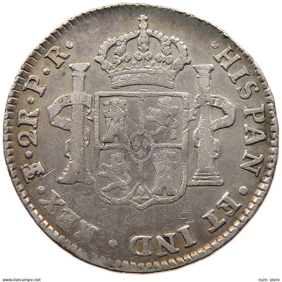 BOLIVIA 2 REALES 1791 PR Carlos IV, 1788-1808 #t060 0195 - Bolivie