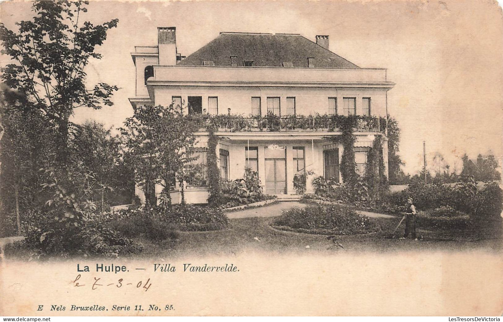 BELGIQUE - La Hulpe - Villa Vandervelde - Carte Postale Ancienne - La Hulpe