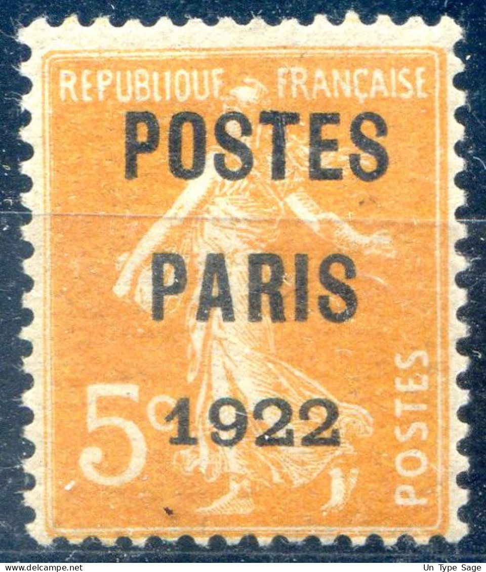 France Préo N°30 Neuf** - (F176) - 1893-1947