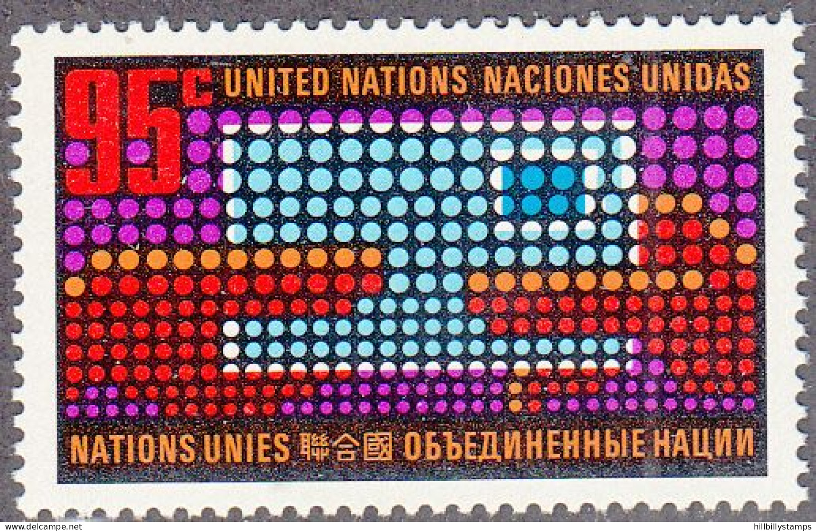 UNITED NATIONS NY   SCOTT NO 226   MNH     YEAR  1972 - Unused Stamps