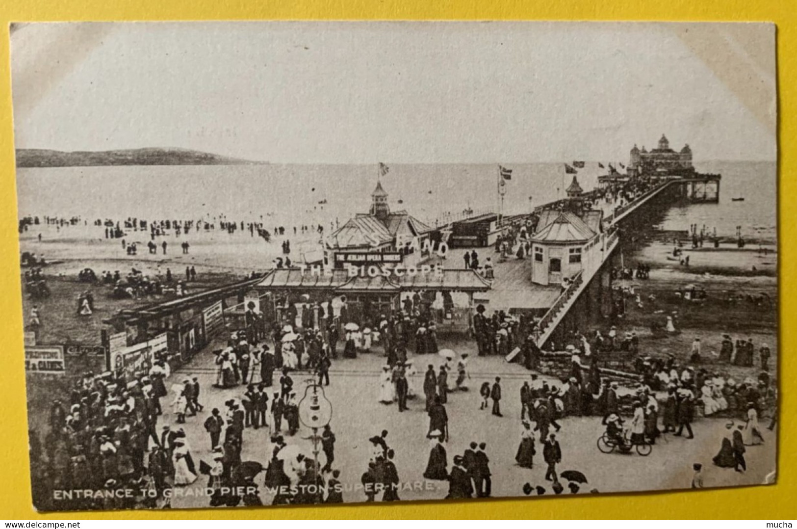 19574 - Entrance To Grand Pier  Weston-Supe-Mare - Weston-Super-Mare