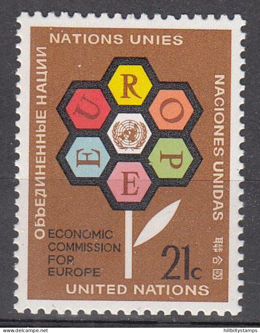 UNITED NATIONS NY   SCOTT NO 231   MNH     YEAR  1972 - Ungebraucht