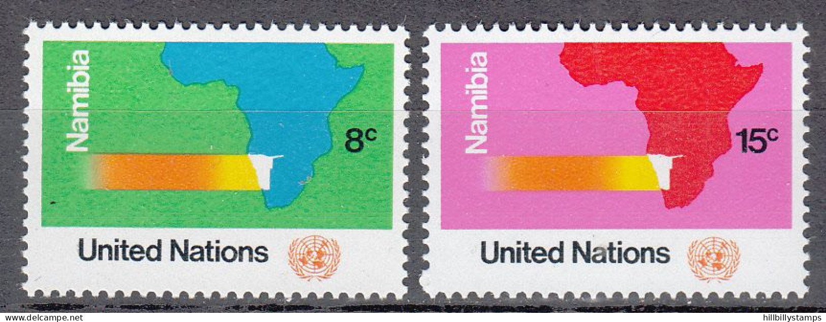 UNITED NATIONS NY   SCOTT NO 240-41   MNH     YEAR  1973 - Unused Stamps