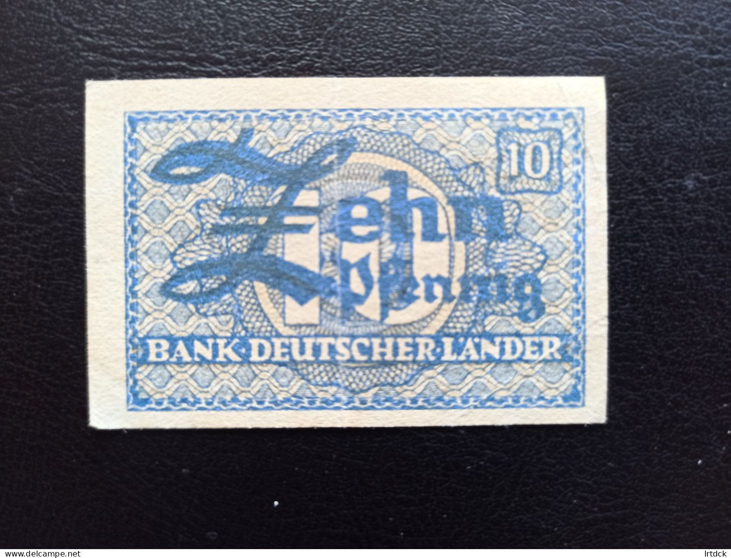 Billet Allemagne 10 Pfenning 1948 - Andere & Zonder Classificatie