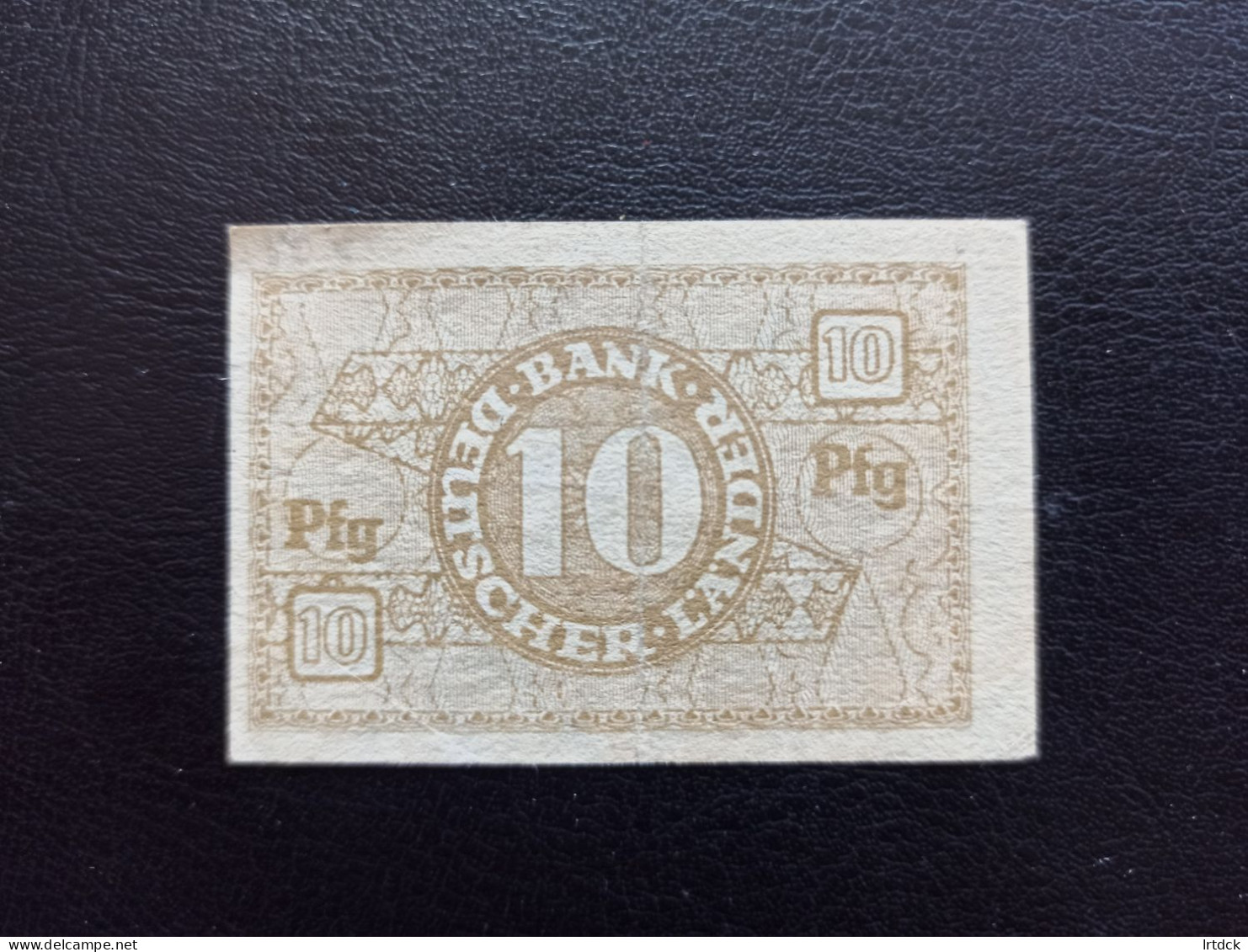 Billet Allemagne 10 Pfenning 1948 - Otros & Sin Clasificación