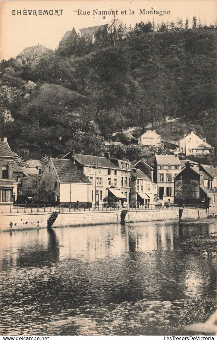 BELGIQUE - Chèvremont - Rue Namont Et La Montagne - Carte Postale Ancienne - Chaudfontaine