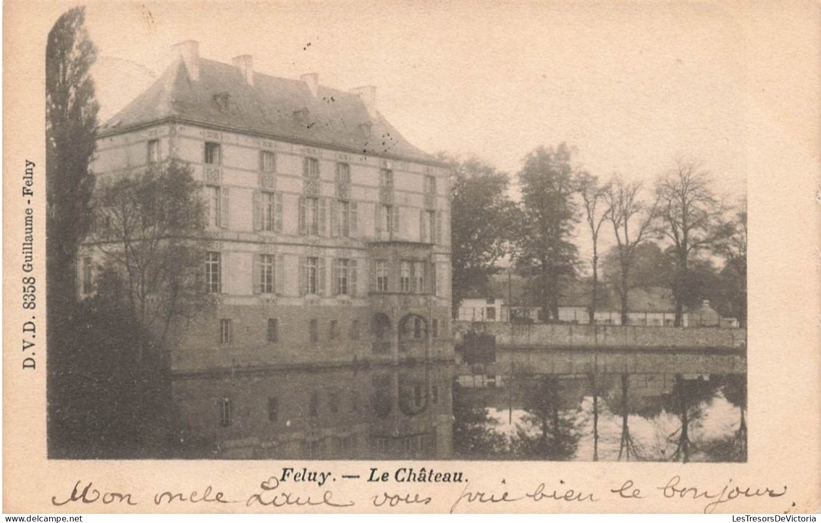 BELGIQUE - Seneffe -  Feluy - Vue Sur Le Château - Carte Postale Ancienne - Seneffe