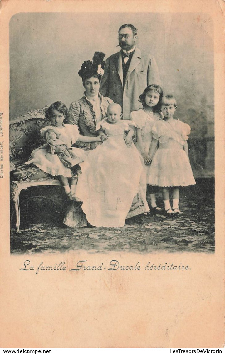 FANTAISIES - La Famille Grand Ducale Héréditaire - Carte Postale Ancienne - Otros & Sin Clasificación