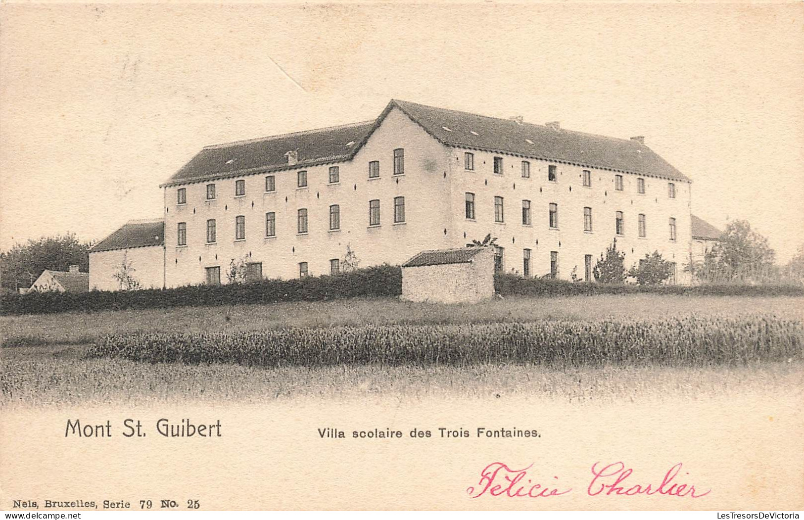 BELGIQUE - Mont Saint Guibert - Villa Scolaire Des Trois Fontaines - Carte Postale Ancienne - Mont-Saint-Guibert