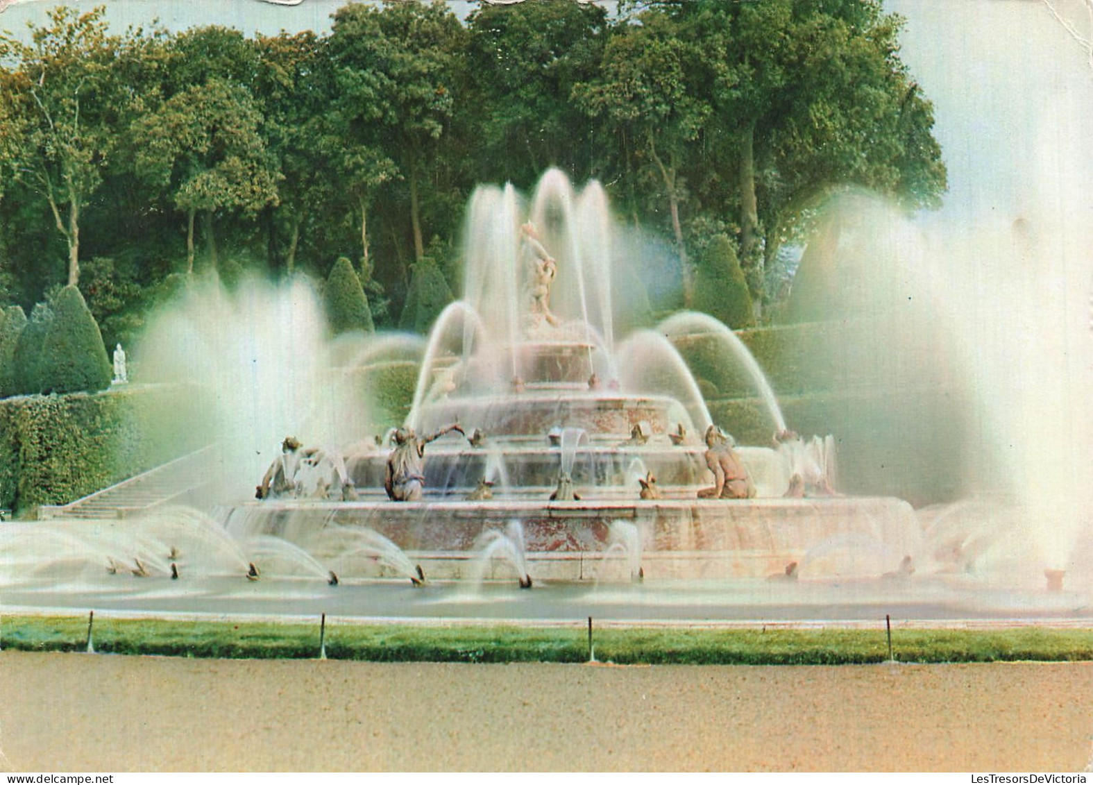 FRANCE - Versailles - Château De Versailles - Le Bassin De Latone - Colorisé - Carte Postale - Versailles (Château)