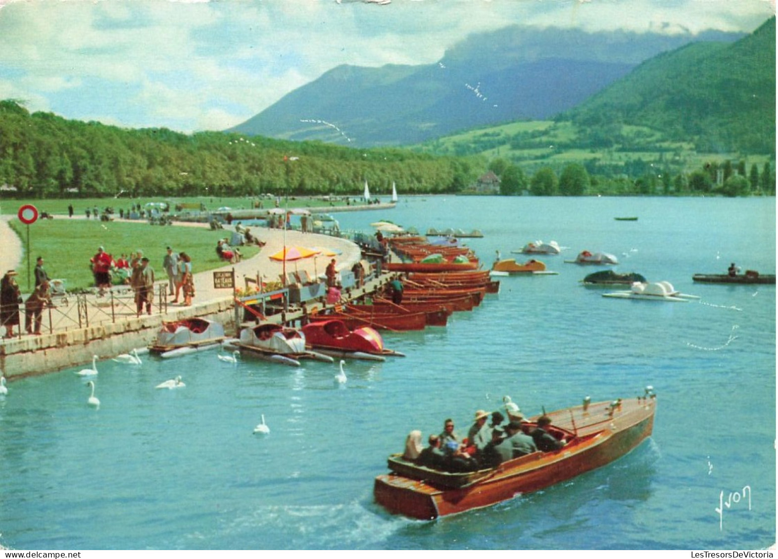 FRANCE - Annecy - Le Port Des Embarcations De Plaisance - Colorisé - Carte Postale - Annecy