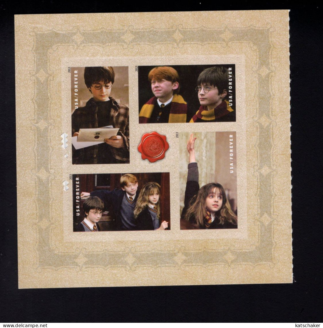 1739021917 2013 (XX) SCOTT 4828A POSTFRIS MINT NEVER HINGED - SCENES FROM HARRY POTTER MOVIES - Nuovi