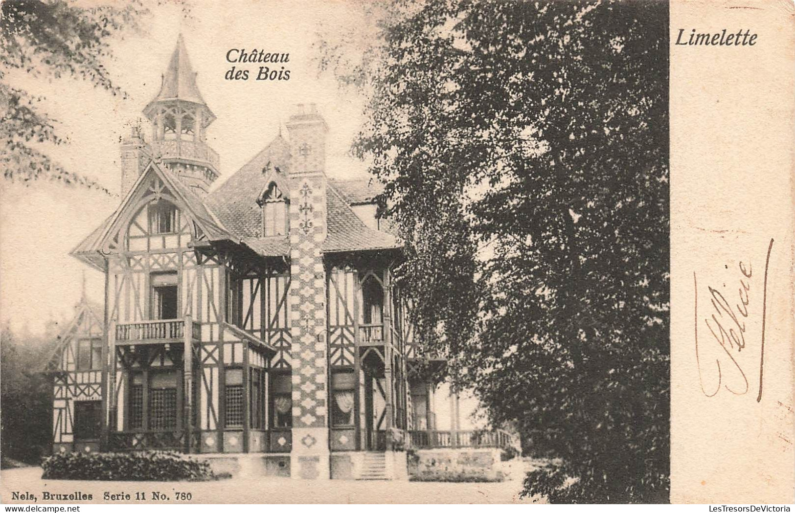 BELGIQUE - Nivelles - Limelette - Château Des Bois - Carte Postale Ancienne - Nivelles