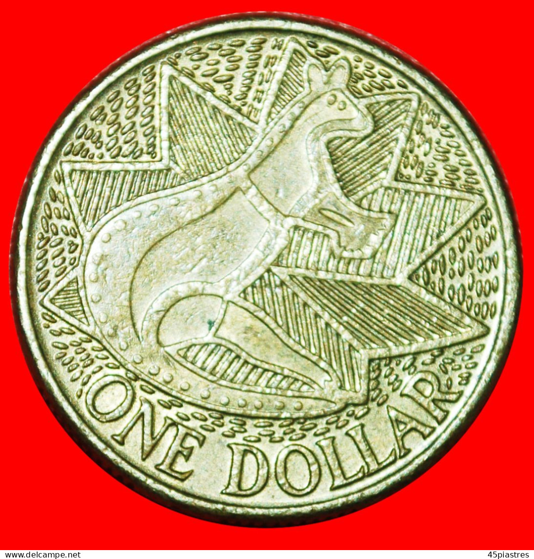 * STAR AND KANGAROO 1788: AUSTRALIA  1 DOLLAR 1988! ELIZABETH II (1953-2022) · LOW START · NO RESERVE! - Dollar