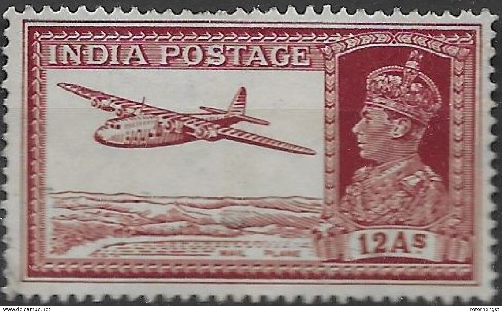 India Mh * 1941 22 Euros - 1936-47 Roi Georges VI