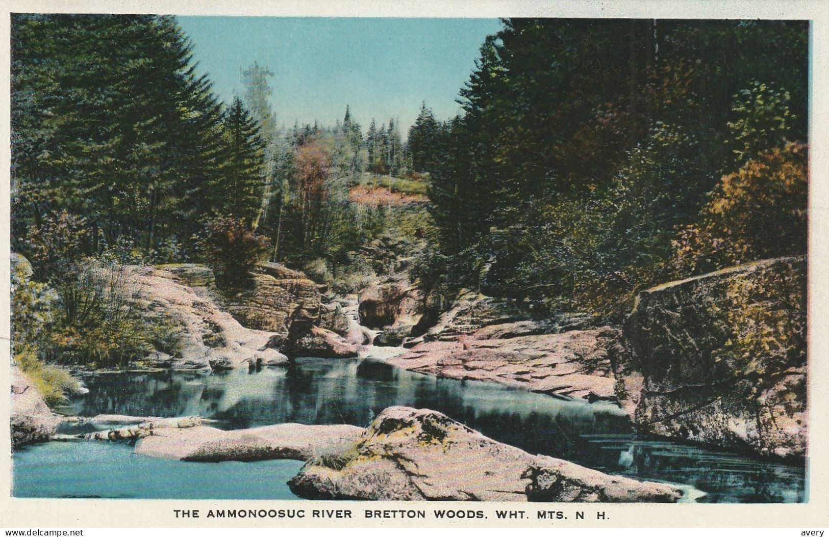 The Ammonoosuc River, Bretton Woods, White Mountains, New Hampshire - White Mountains