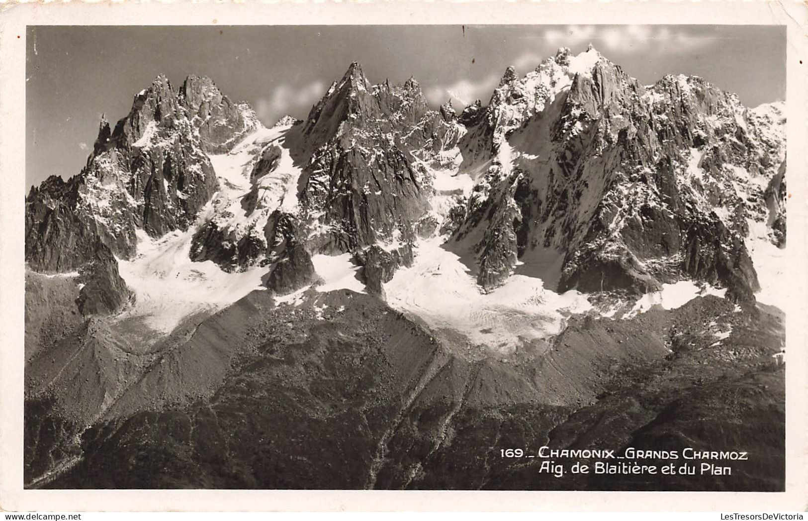 FRANCE - Chamonix - Grands Charmoz - Blaintière - Carte Postale Ancienne - Chamonix-Mont-Blanc