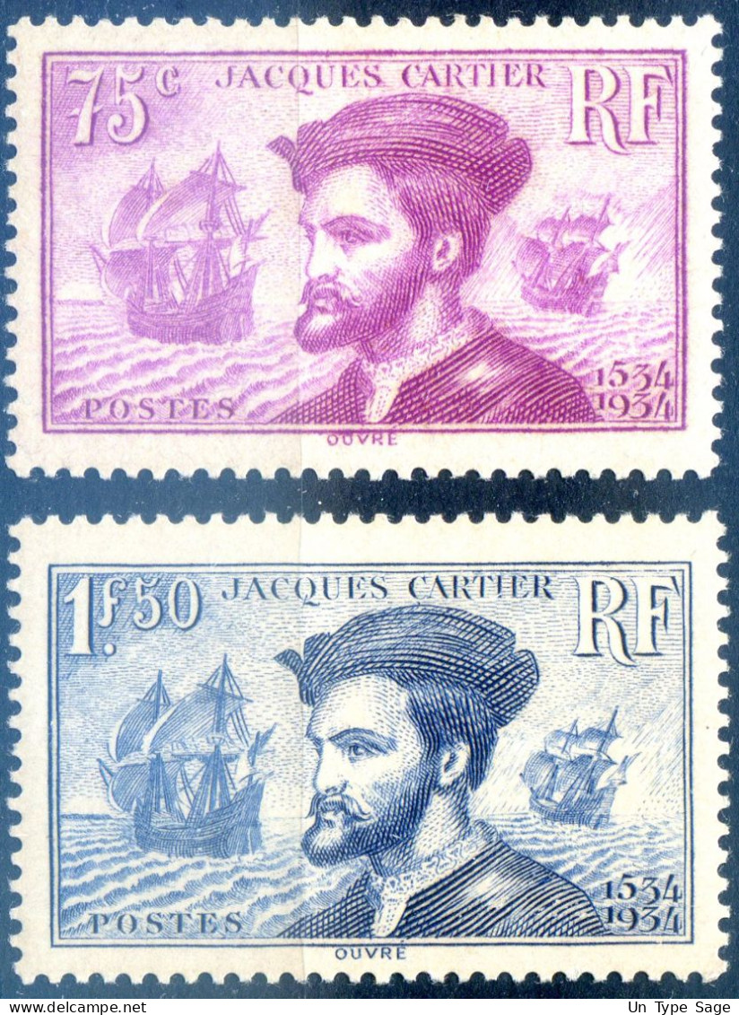 France N°296 Et 297 Neuf* - (F216) - Nuevos