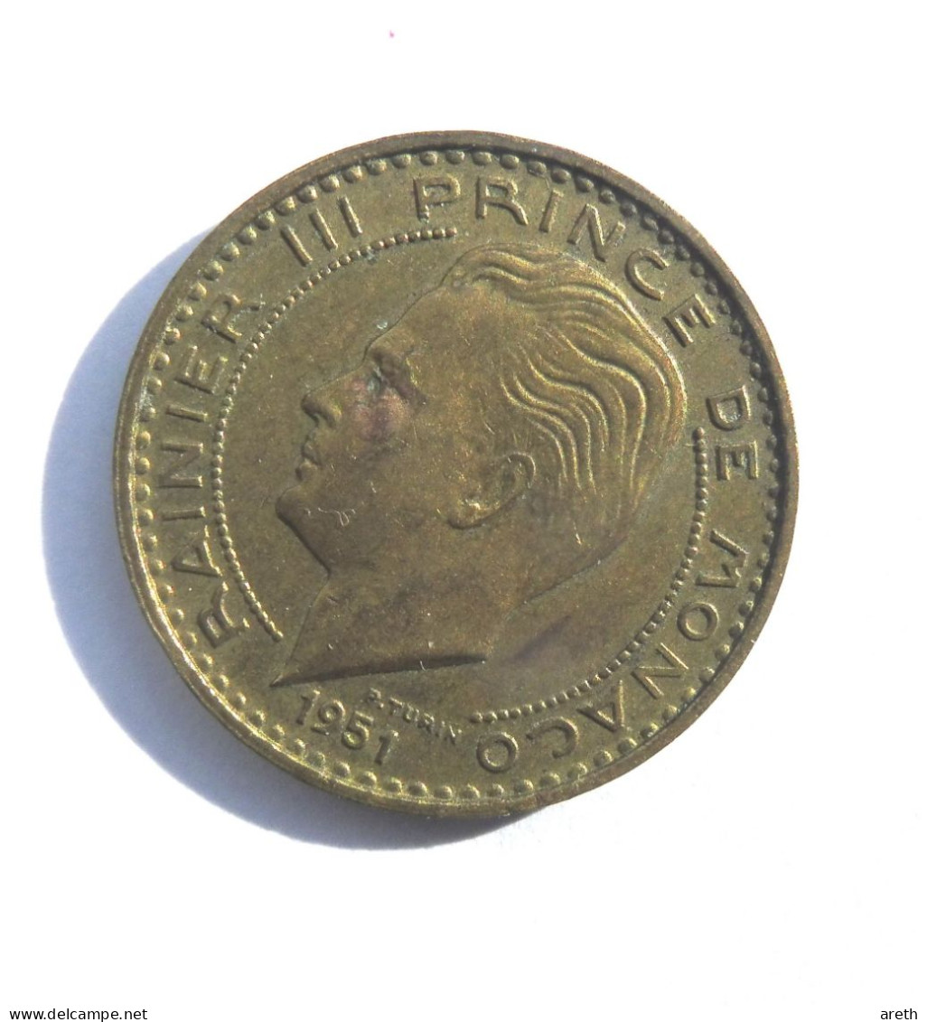 Pièce 10 FRANCS 1951 - RAINIER III  - DEO JUVANTE - 1949-1956 Francos Antiguos