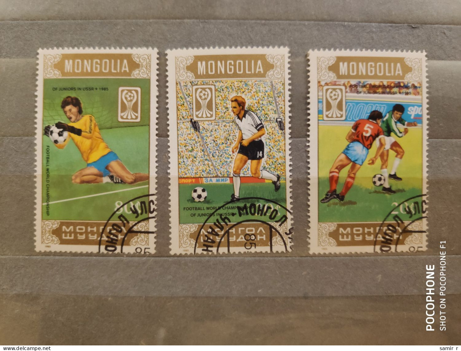 1985	Mongolia	Football (F63) - Mongolie