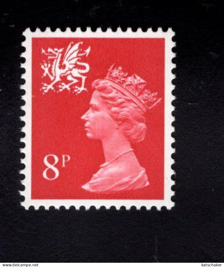 1788672079 1974  SCOTT WMMH10  GIBBONS W25  (XX) POSTFRIS MINT NEVER HINGED   - QUEEN ELIZABETH II - TWO  BANDS - Gales