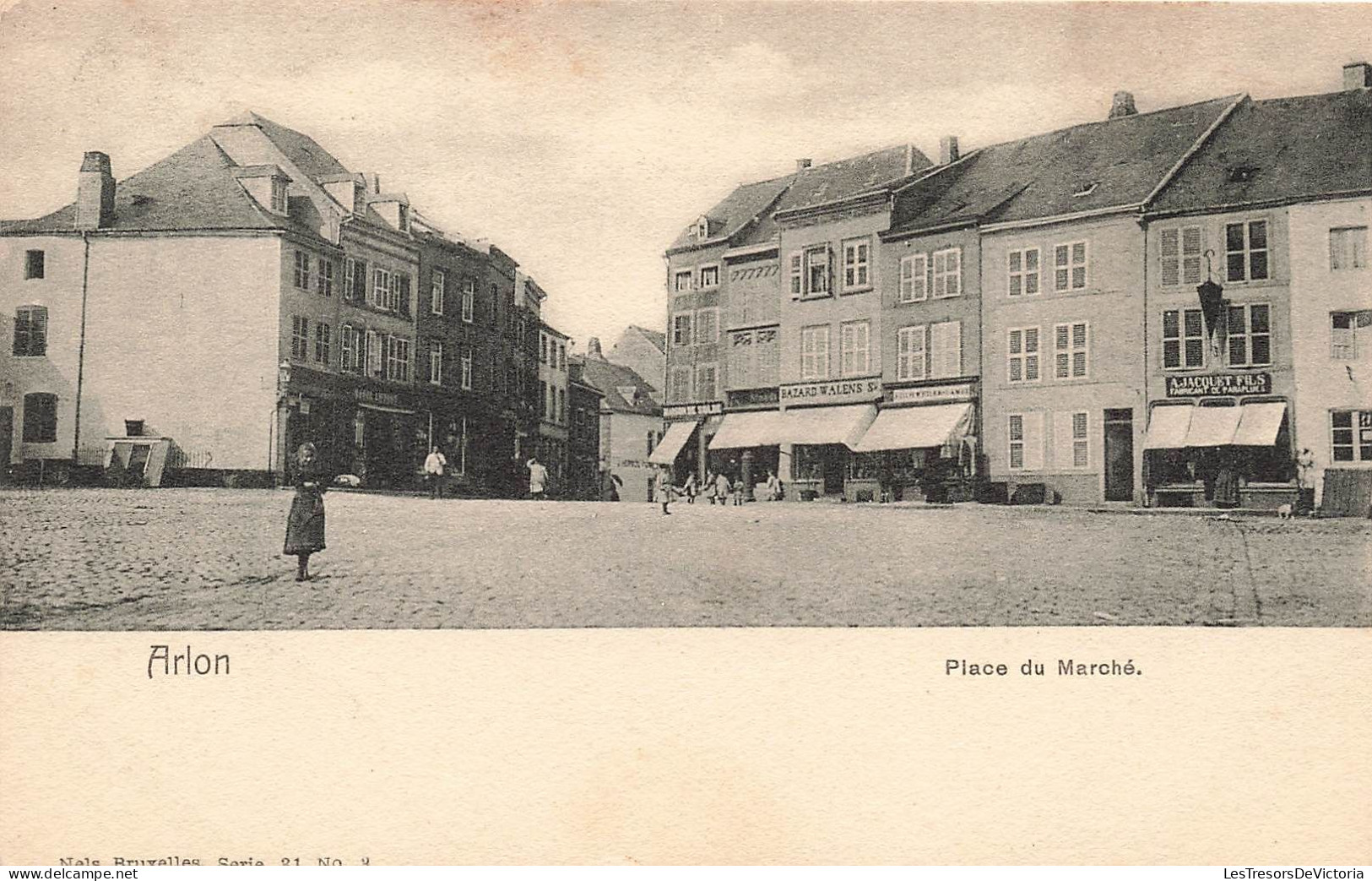 BELGIQUE - Arlon - Place Du Marché - Carte Postale Ancienne - Arlon