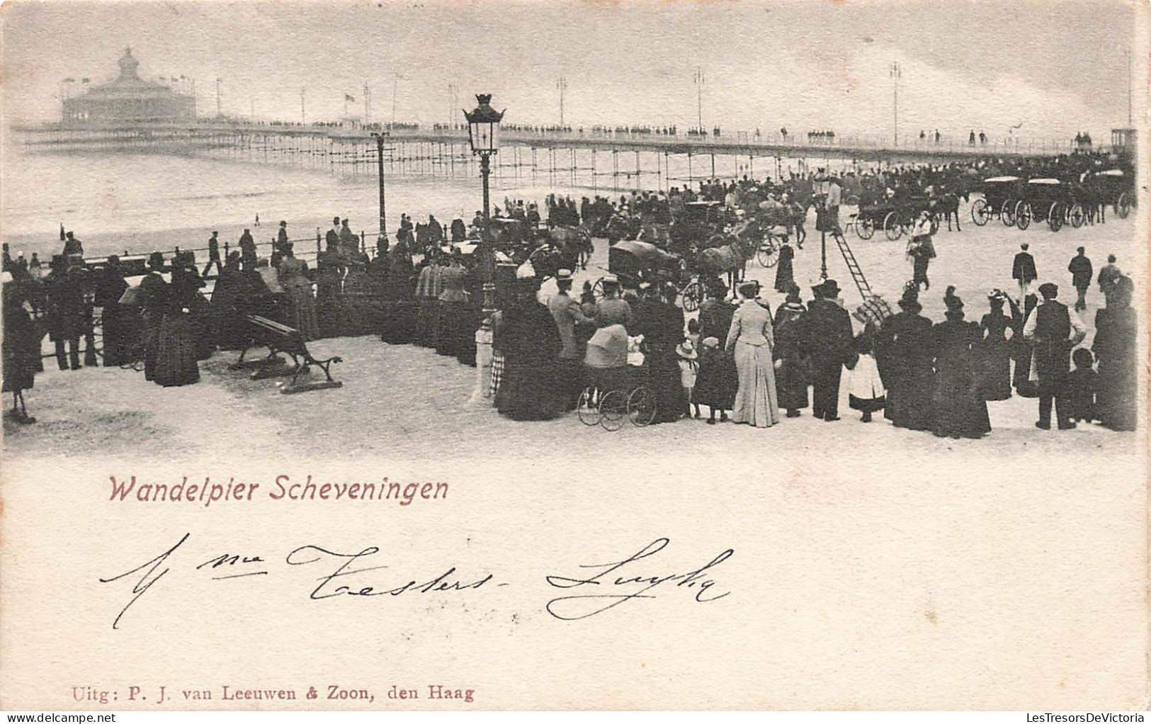 PAYS BAS - Scheveningen -  Jetée De Scheveningen - Animé - Carte Postale Ancienne - Other & Unclassified