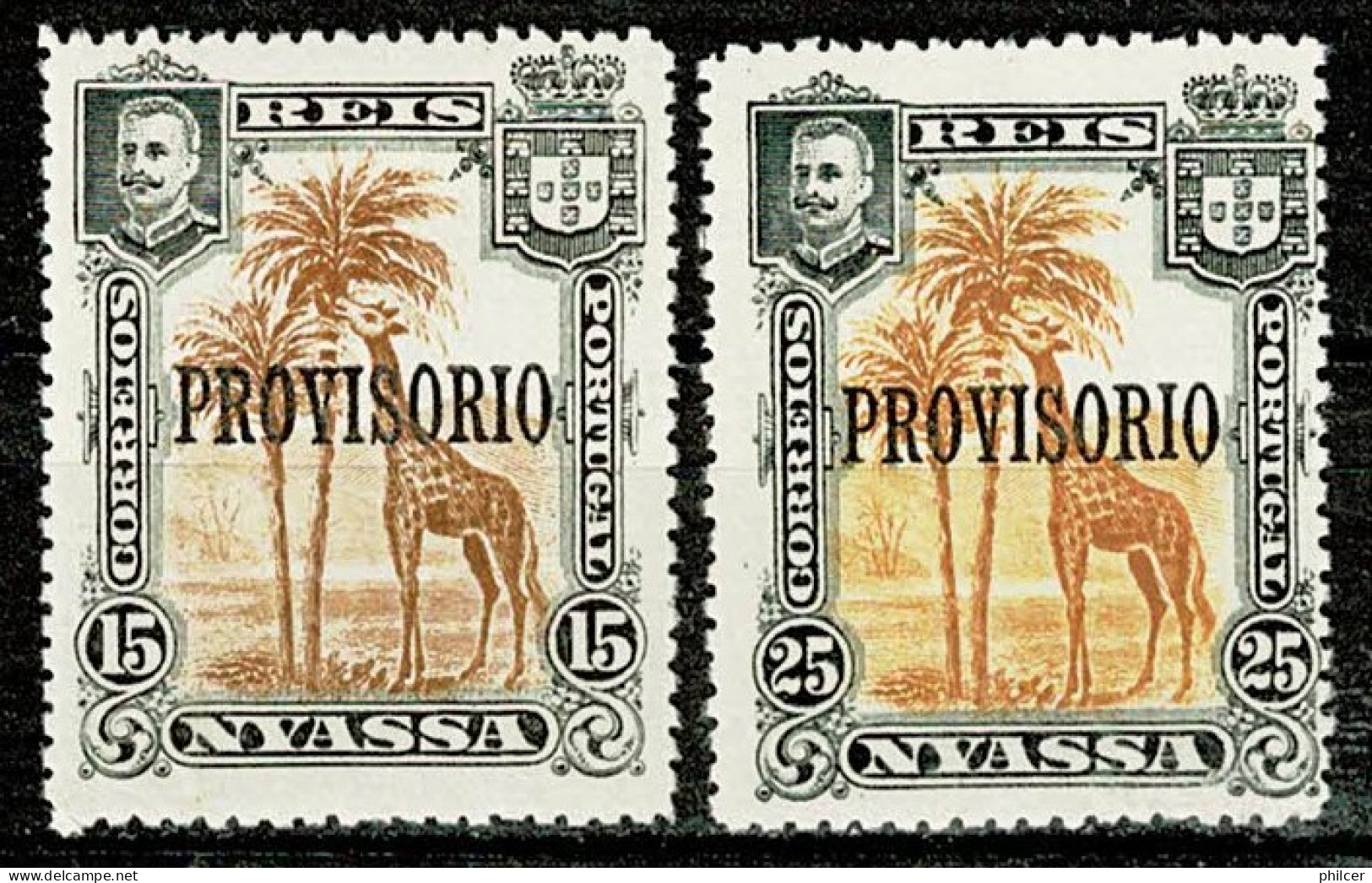 Nyassa, 1903, # 43/4, MH - Nyasaland