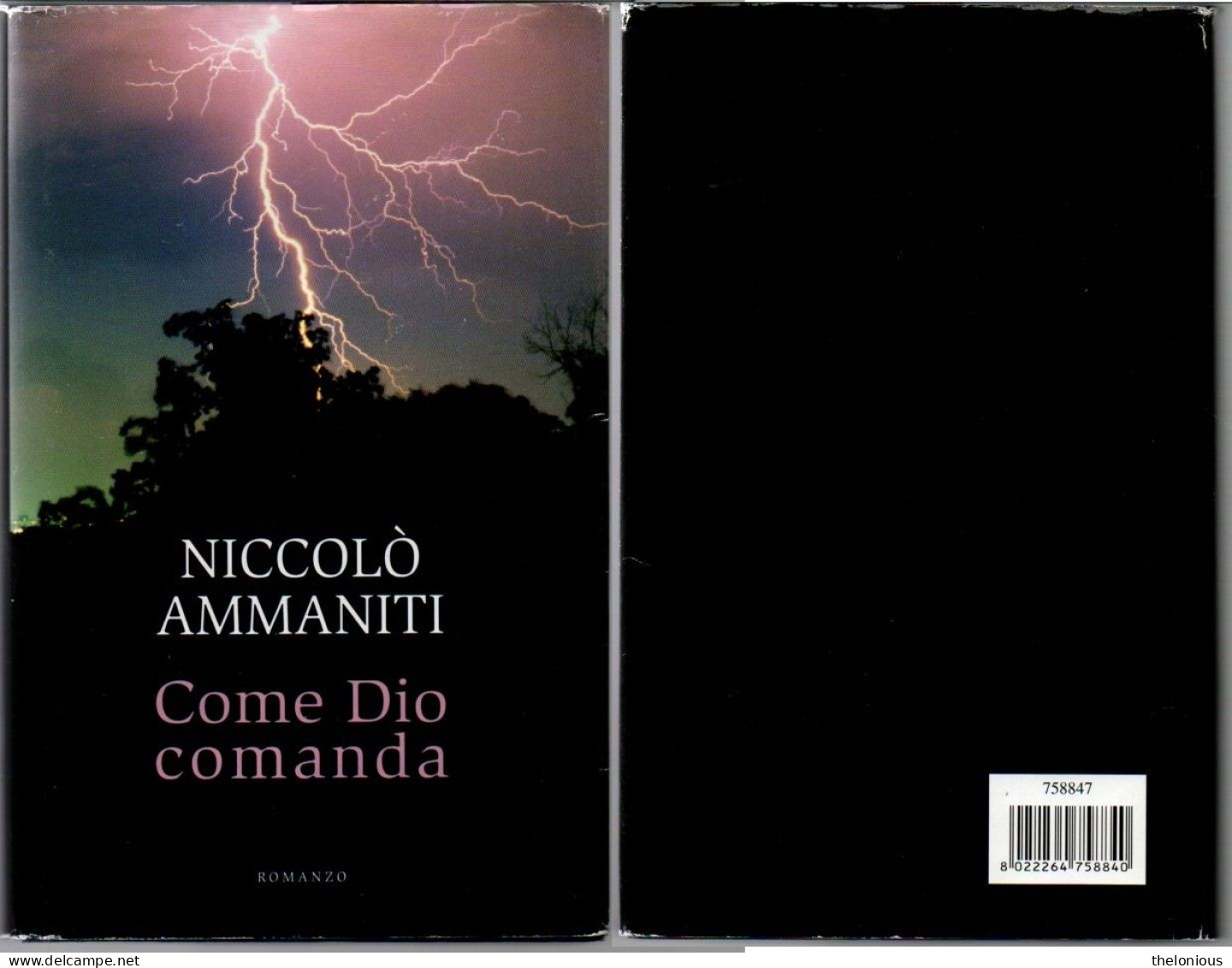 # Niccolò Ammaniti - Come Dio Comanda - 1° Ediz. 2006 (ottime Condizioni) - Famous Authors