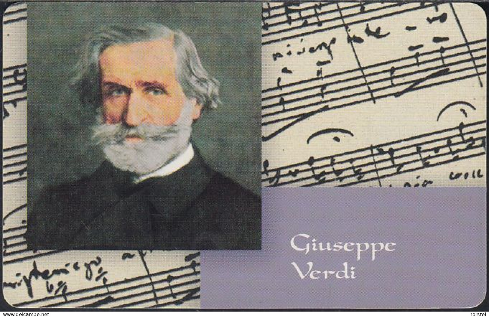 GERMANY PD02/00 Giuseppe Verdi  Komponist - DD: 4001 - P & PD-Series: Schalterkarten Der Dt. Telekom