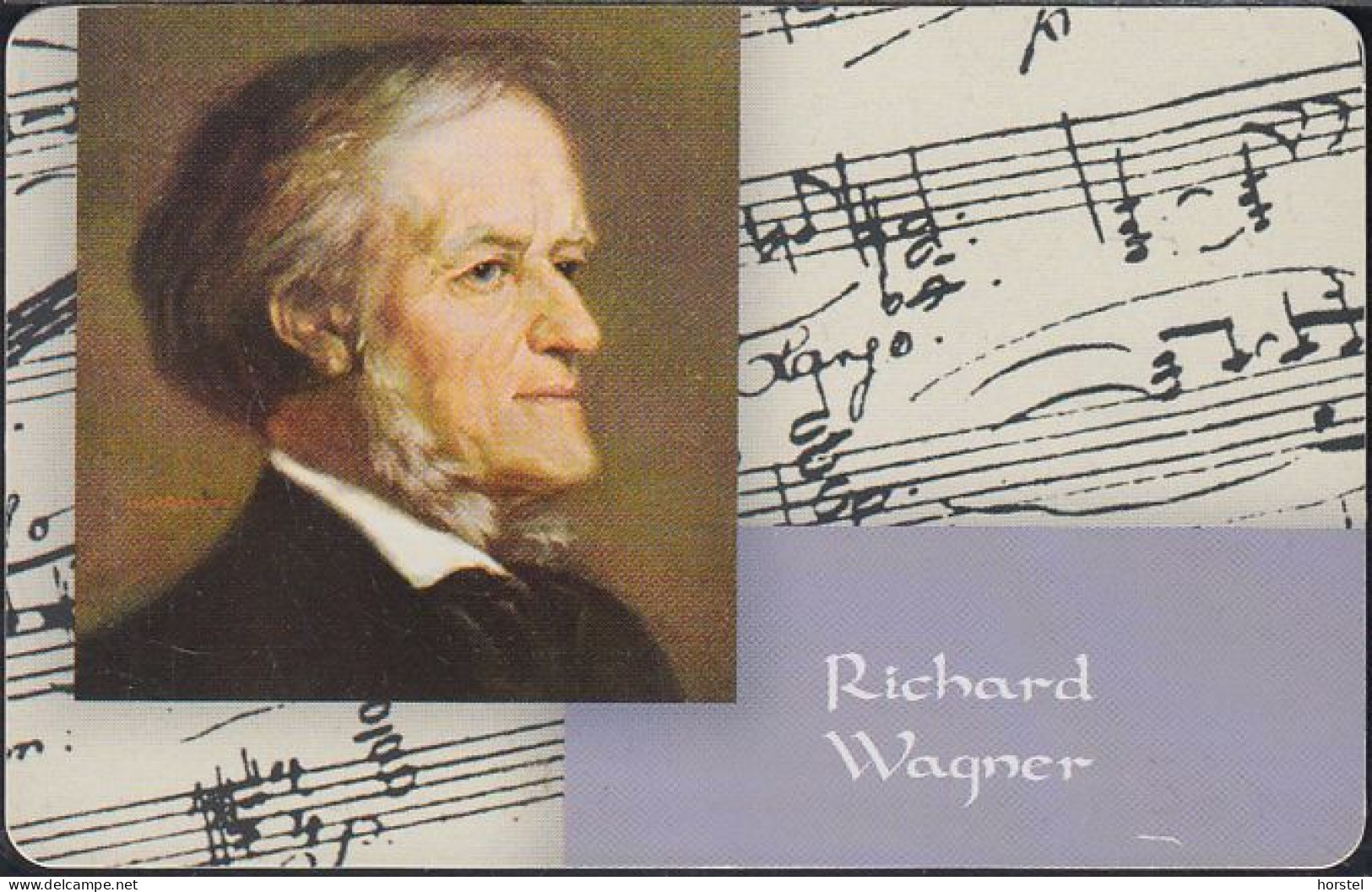GERMANY PD03/00 Composer - Richard Wagner - Komponist - DD: 2001 - P & PD-Series: Schalterkarten Der Dt. Telekom
