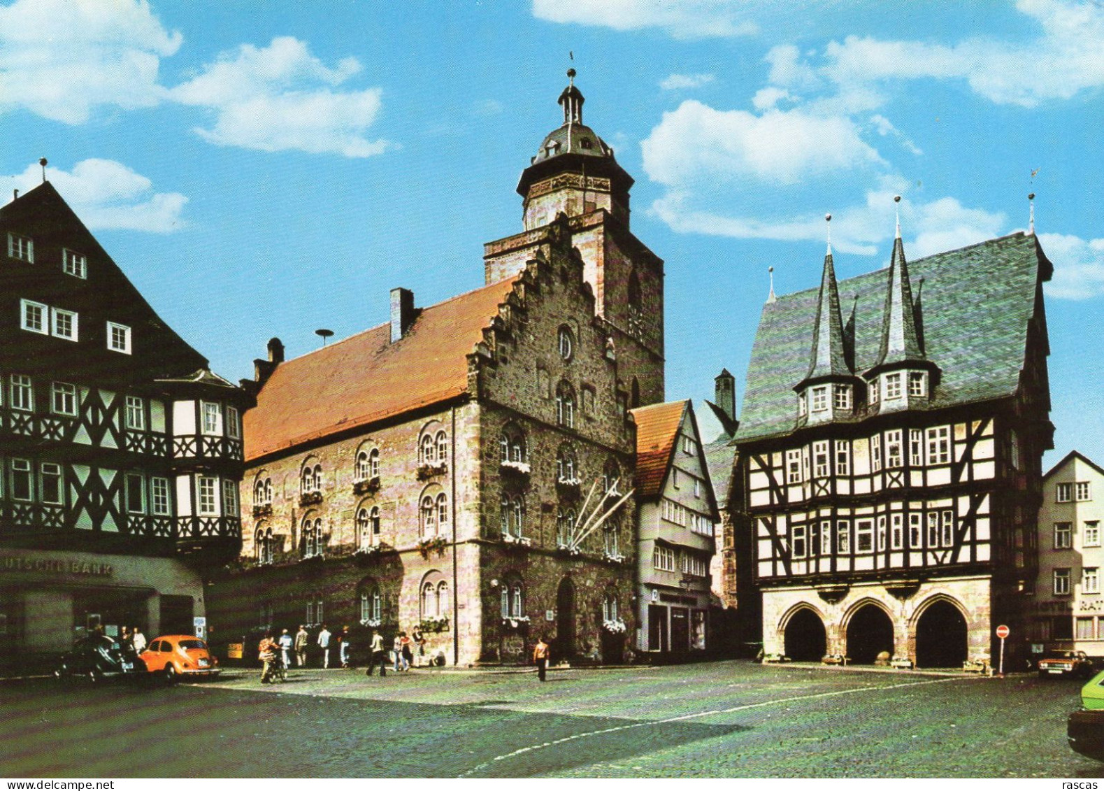 CPM - K - ALLEMAGNE - HESSE - ALSFELD - MARKTPLATZ MIT RATHAUS - Alsfeld