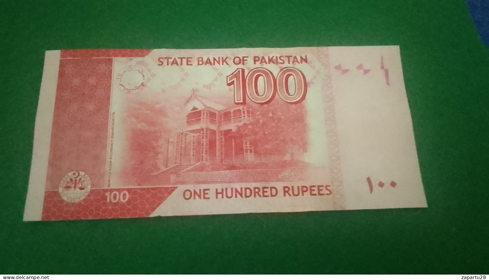 PAKİSTAN        100  RUPİ RUPİ         AU - Pakistán