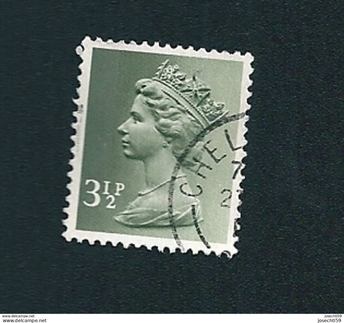 N° 611 Elizabeth II  Oblitéré 1970 Timbre Grande Bretagne GB - Usati